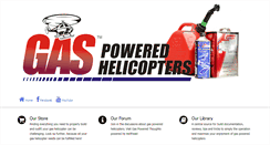 Desktop Screenshot of gas-powered-helicopters.com