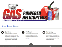 Tablet Screenshot of gas-powered-helicopters.com